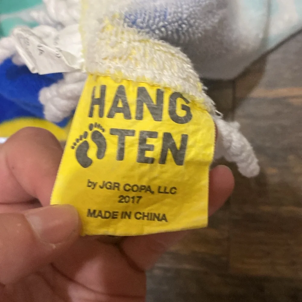 Hang Ten Round Beach Towel‎ *rare